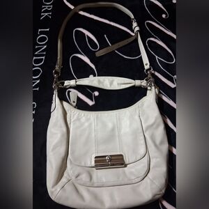Coach Cream Shoulder Bag